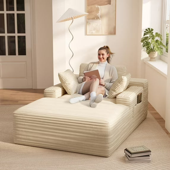 LoungeLux “The oversized sofa bed that transforms any room into a true relaxation space”