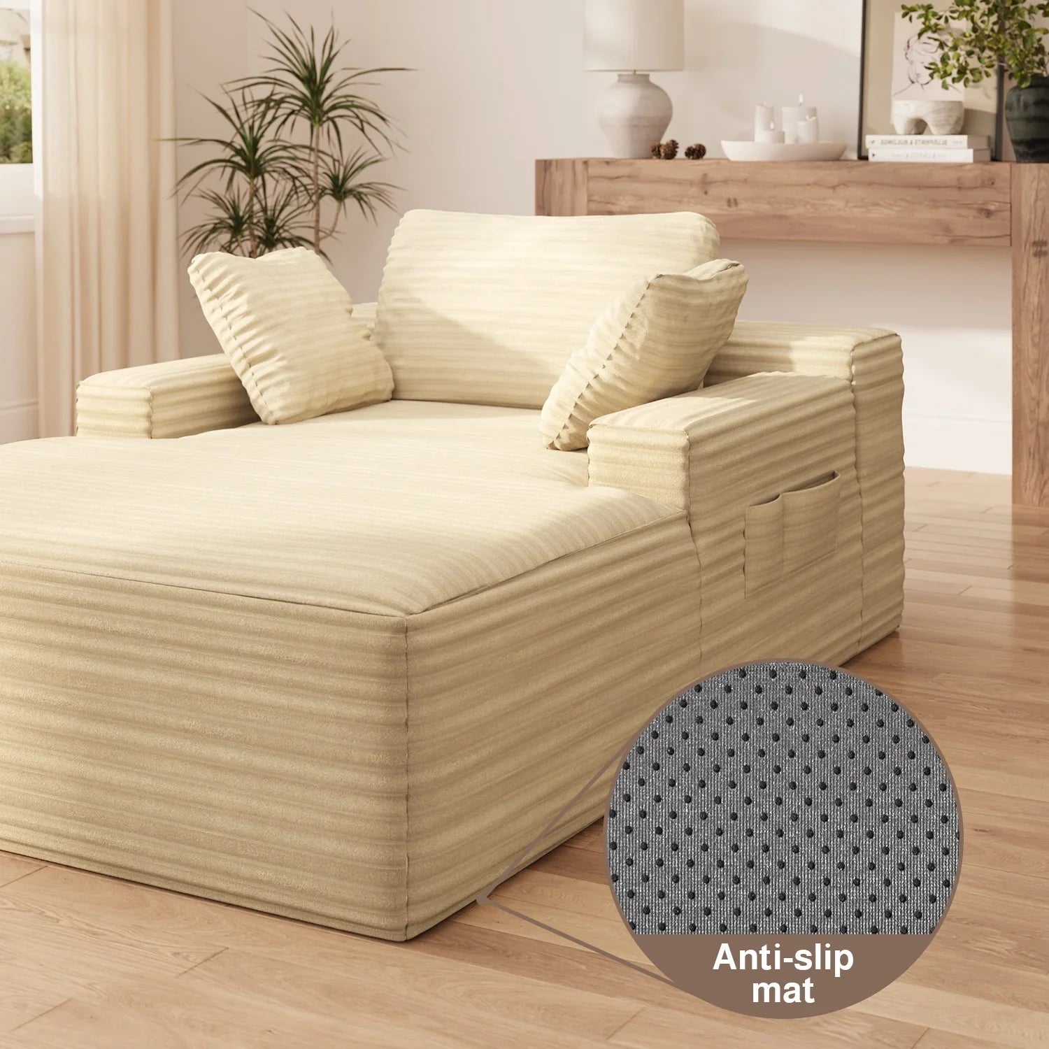 LoungeLux “The oversized sofa bed that transforms any room into a true relaxation space”