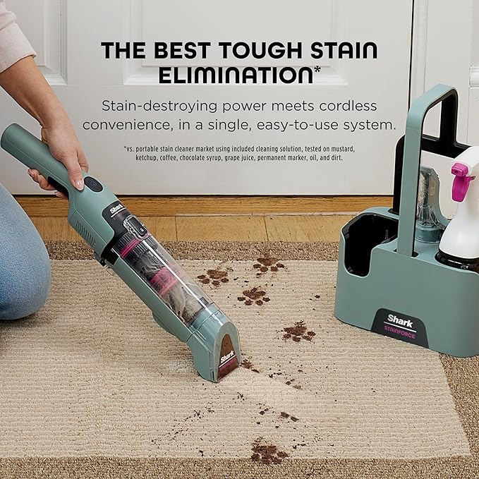 StainOut Pro “Removes all stains in seconds—cordless and effortless”
