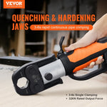 CrimpForce Pro 18 V crimping tool for copper, stainless steel, and PEX in 3 seconds—32 kN of professional-grade power right in the palm of your hand.
