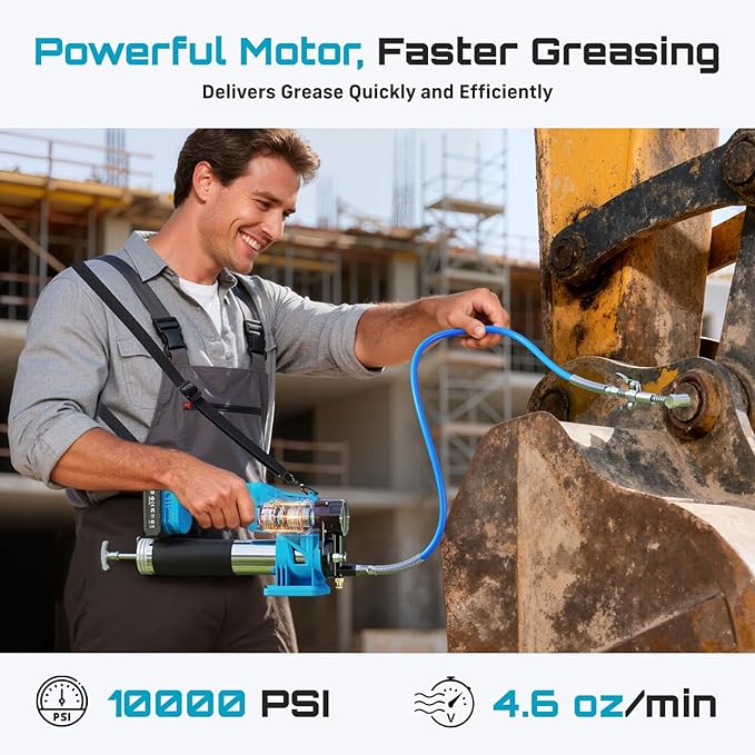 AutoLube Pro Kit  “From 4,500 PSI manual to 10,000 PSI automatic: you'll notice the difference from the very first lubrication point.”