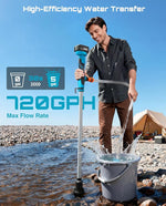 Pro Cordless Transfer Pump Professional-Grade Water Transfer. No Cords. No Limits.