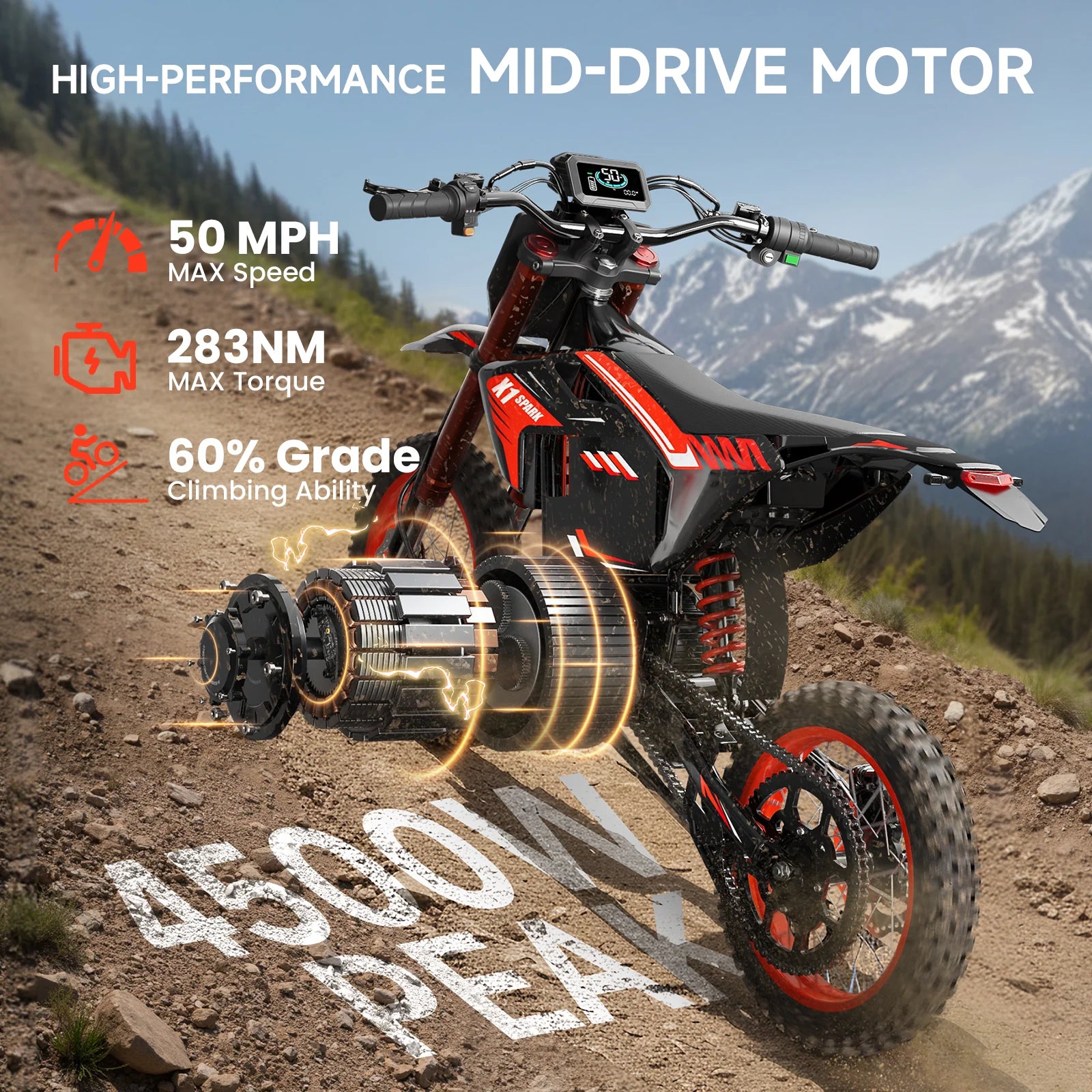 X1 RAGE The Electric Dirt Bike That Doesn't Ask for Permission