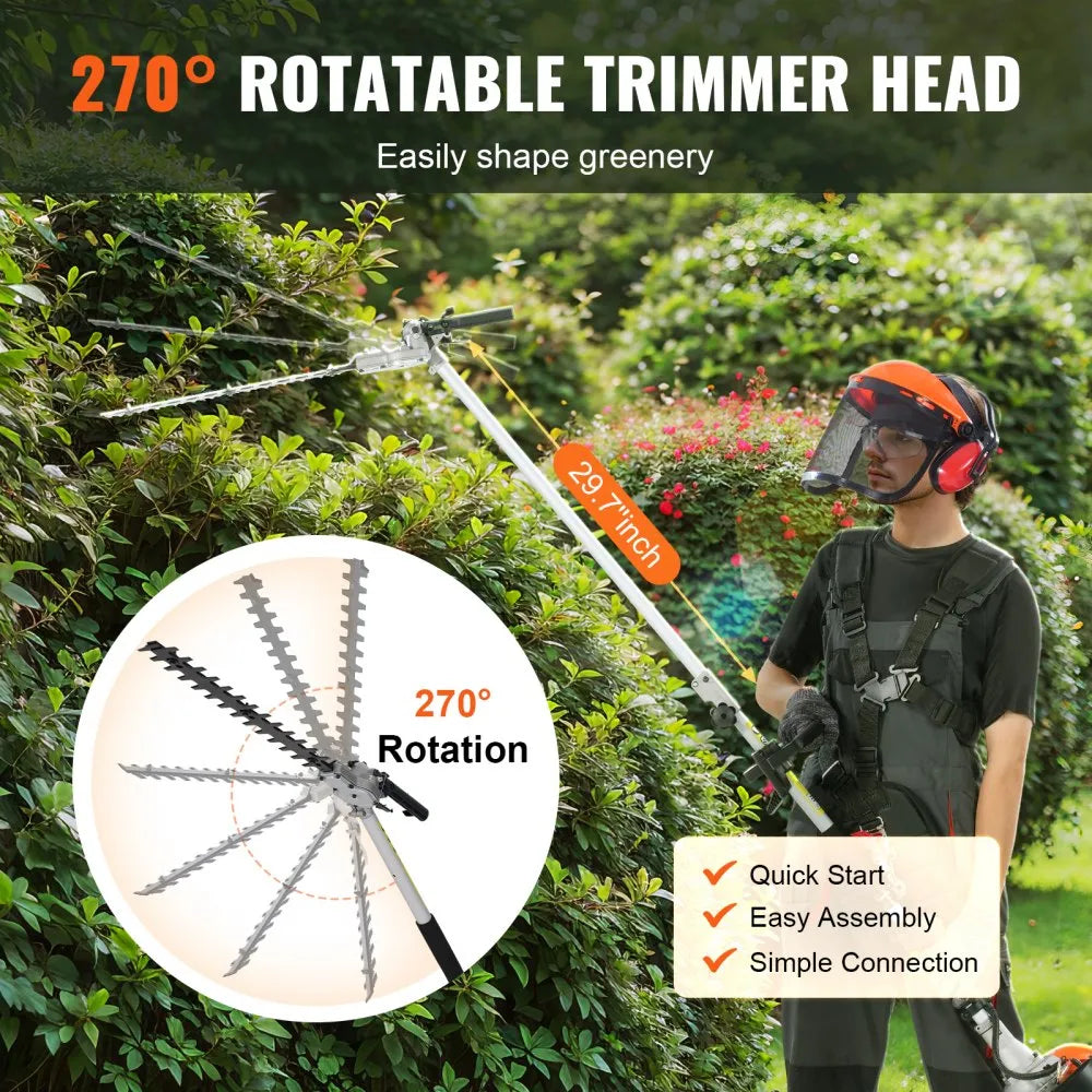 GardenBeast From hedge to chainsaw — one machine, endless power