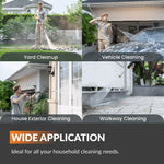 HydroWall Pro — "The wall-mounted pressure washer that stores itself: 30m reach, zero clutter."