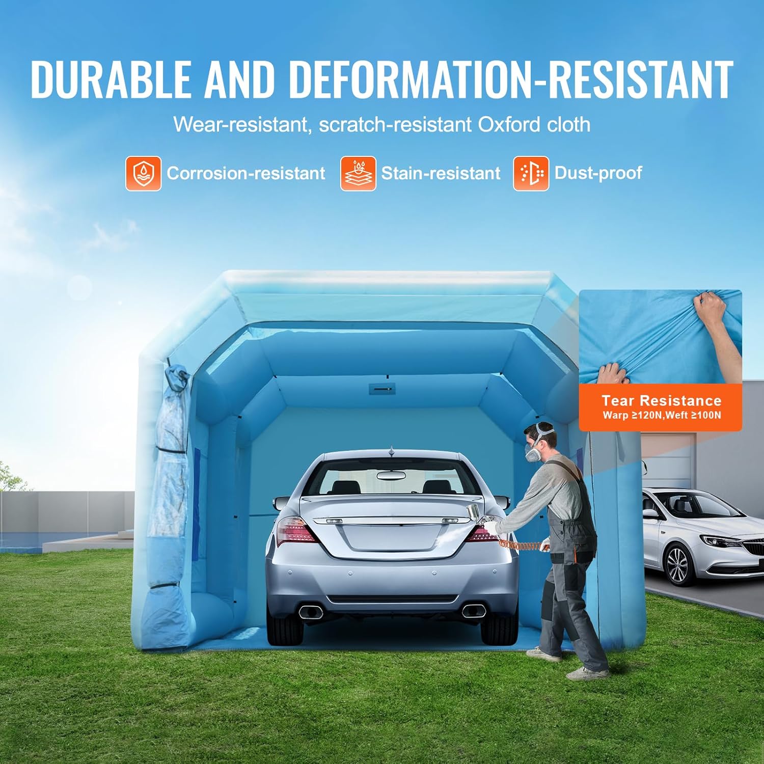 AirCab Pro 21 The inflatable enclosure that turns any garage into a professional workshop