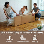 LoungeLux “The oversized sofa bed that transforms any room into a true relaxation space”