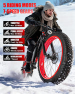 TrailVolt “The electric bike that knows no limits—city, mountain, sand, or snow.”