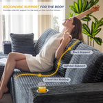 NestSofa Pro “The L-shaped sofa that fits your space: no assembly, no tools, no hassle.”