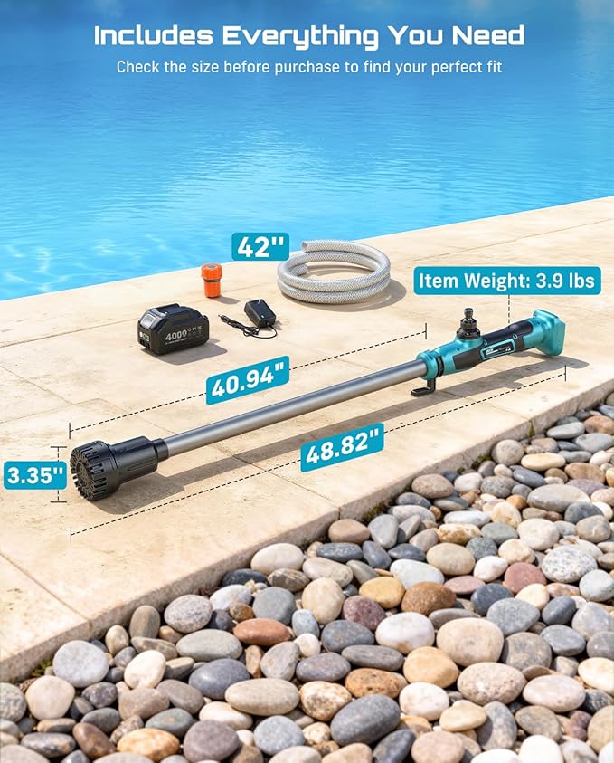 Pro Cordless Transfer Pump Professional-Grade Water Transfer. No Cords. No Limits.