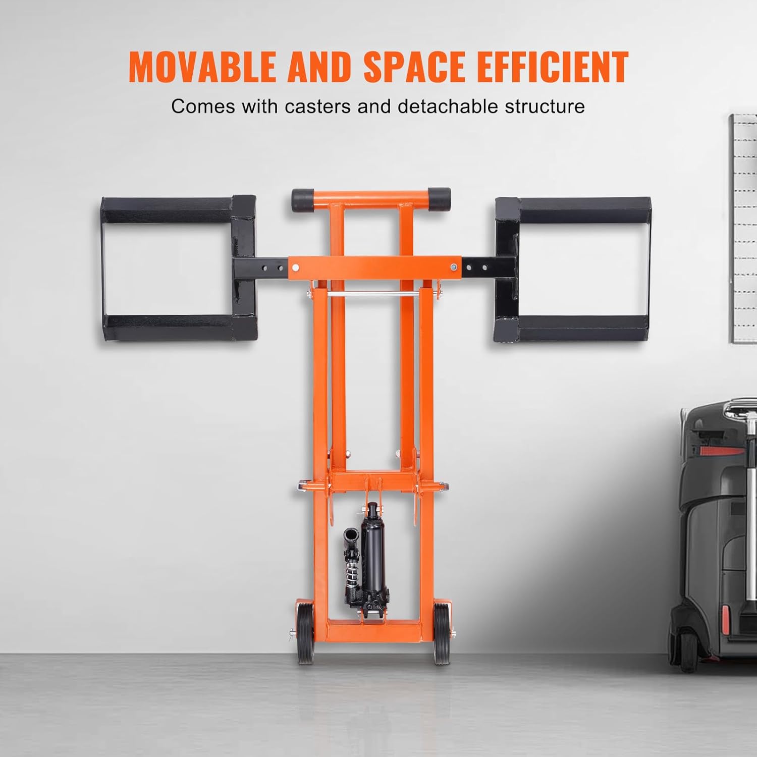 FieldJack “The hydraulic lift for professional workshops—now available for your garage”
