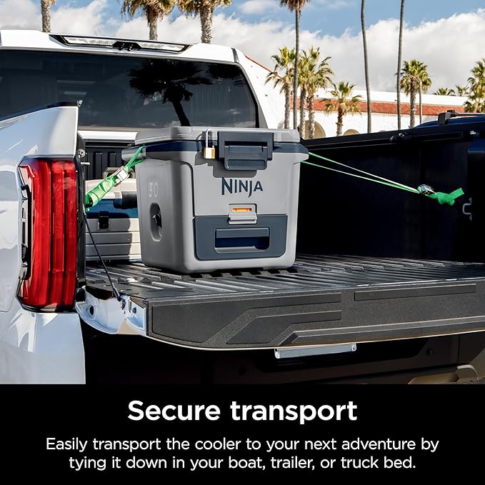 CoolDays 30 “The only portable cooler with a built-in cooling drawer for camping, travel, and festivals.”