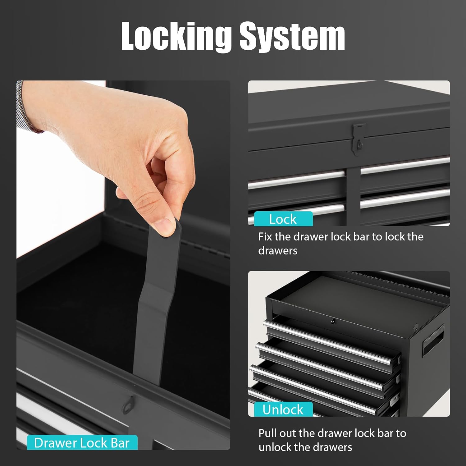 ProRoll 2-in-1 The tool chest that works as hard as you do.