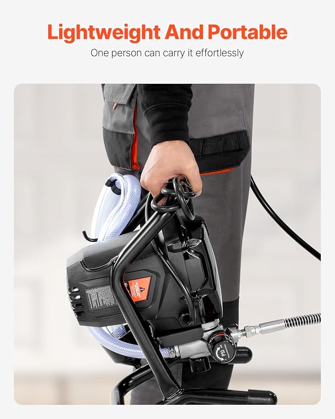 SprayMaster 750 — "Paint walls, furniture, and outdoor surfaces like a professional — without being one."