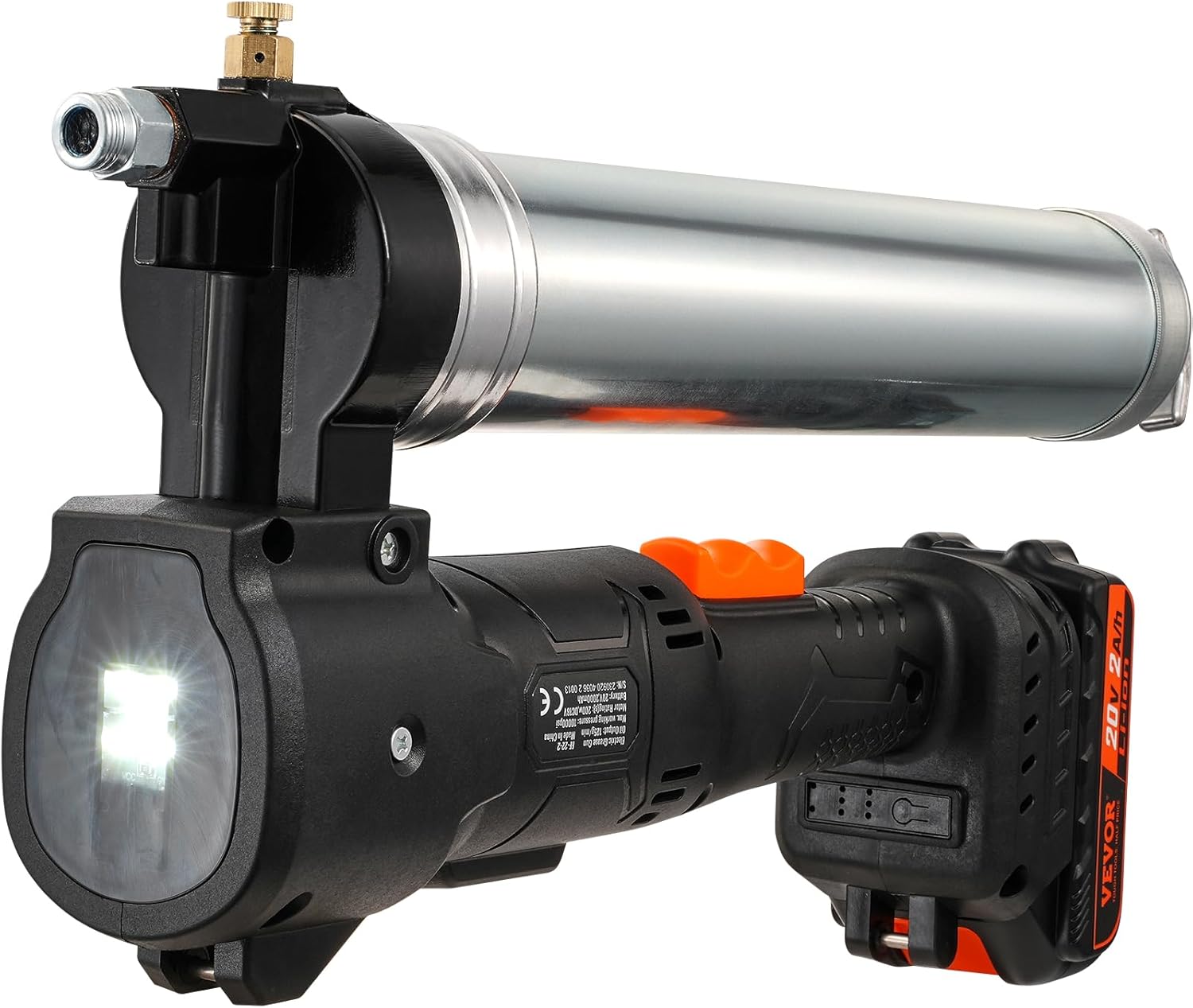 GraissePro Cordless — 10,000 PSI Grease Gun + 2 Batteries | Complete Kit Professional-grade performance. Premium look. Ready to work straight out of the box.