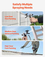 SprayMaster 750 — "Paint walls, furniture, and outdoor surfaces like a professional — without being one."