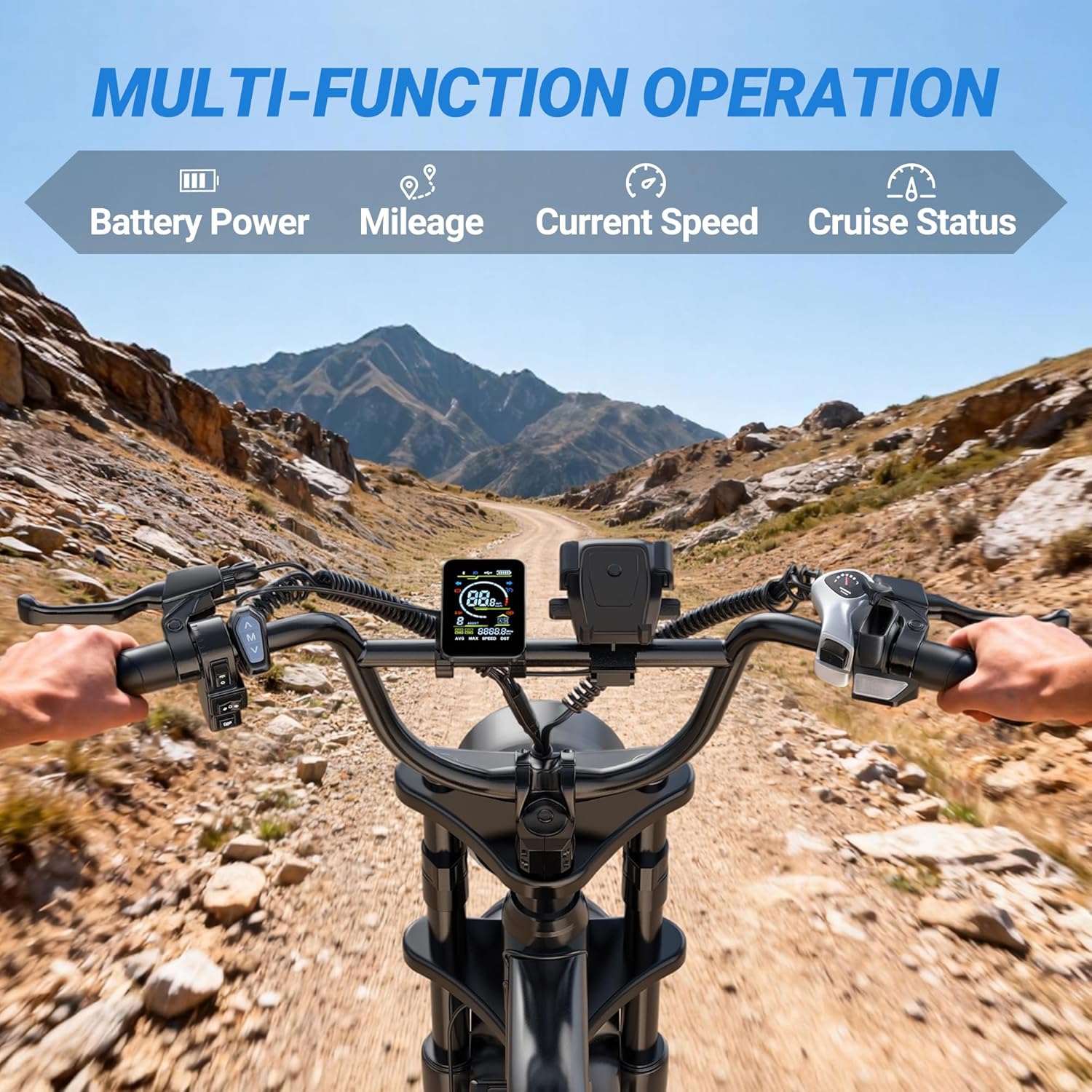 THUNDER “The power of a motorcycle, the soul of a bicycle, total freedom”