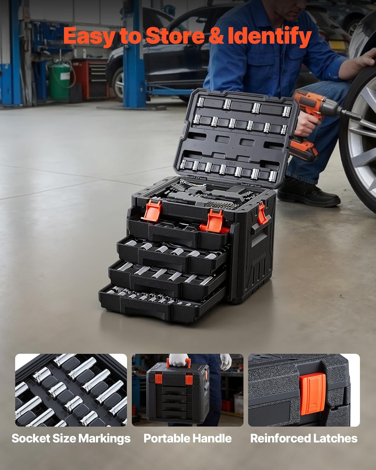 EliteGear 230 Modular Kit  "Professional-Grade Performance in a 4-Drawer Design"