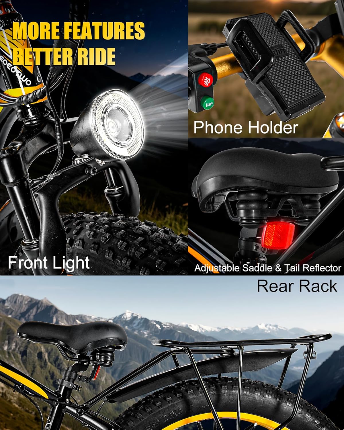 TrailVolt “The electric bike that knows no limits—city, mountain, sand, or snow.”