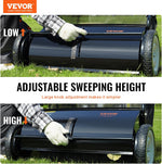 SwiftSweep “A spotless garden in 5 minutes: manual sweeper with rotating brushes and a large-capacity collection bin”