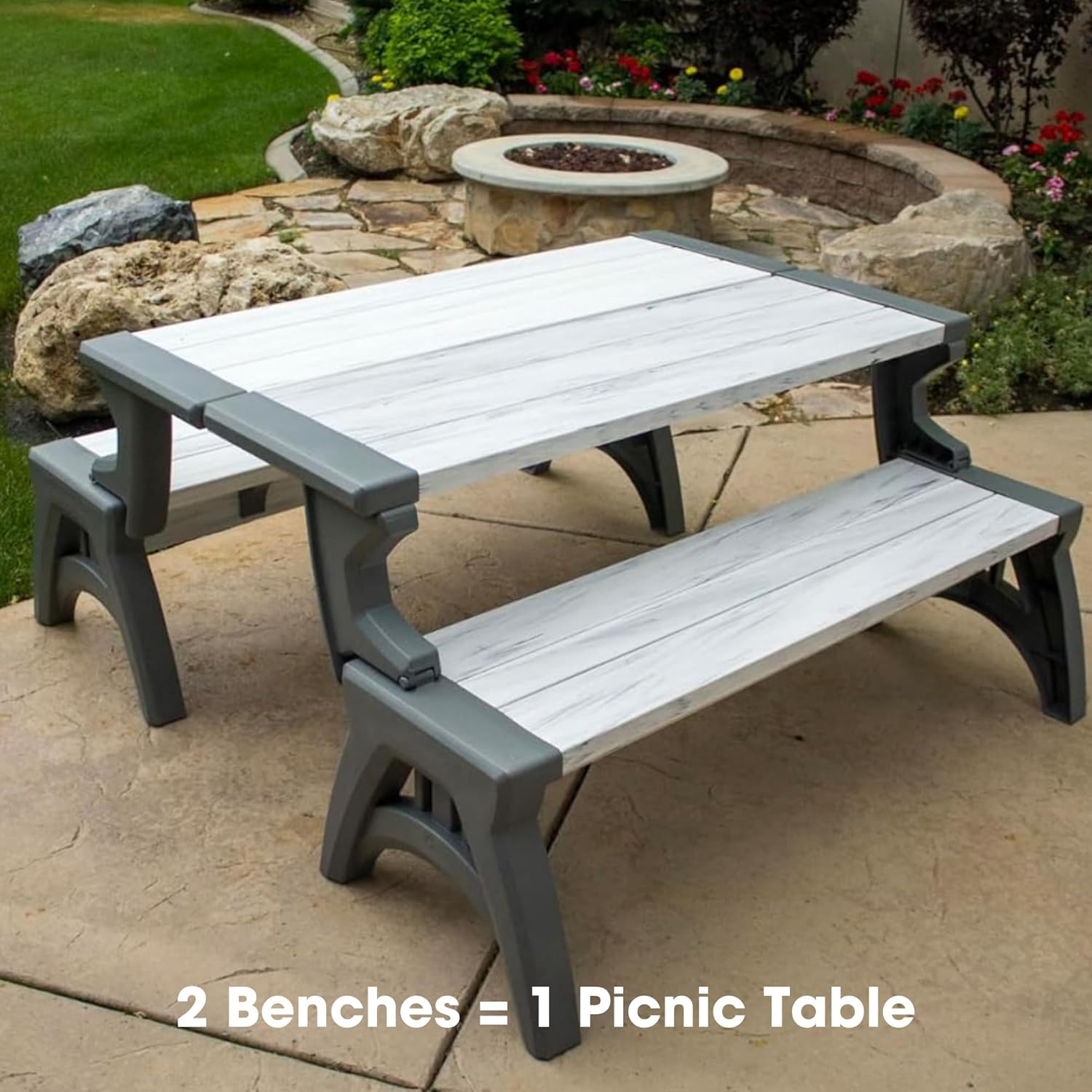 PicnicSwitch “A bench for three, a table for six. Outdoor furniture that’s always ready to bring you together with your loved ones.”