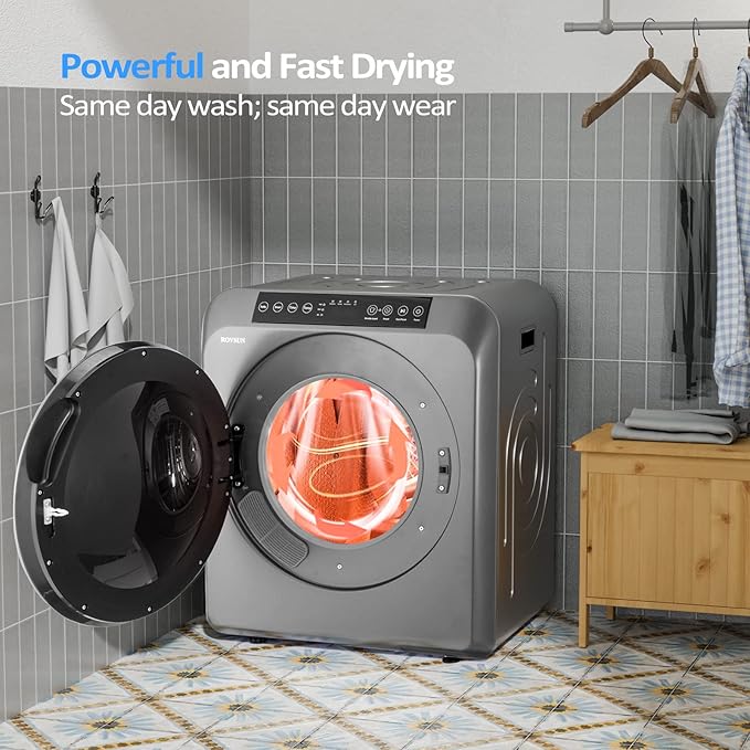 DryExpress Pro 3.5 — "The dryer that frees your apartment from laundry forever."