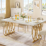 MARBLEUX — "The table that transforms your dining room into a luxurious space."