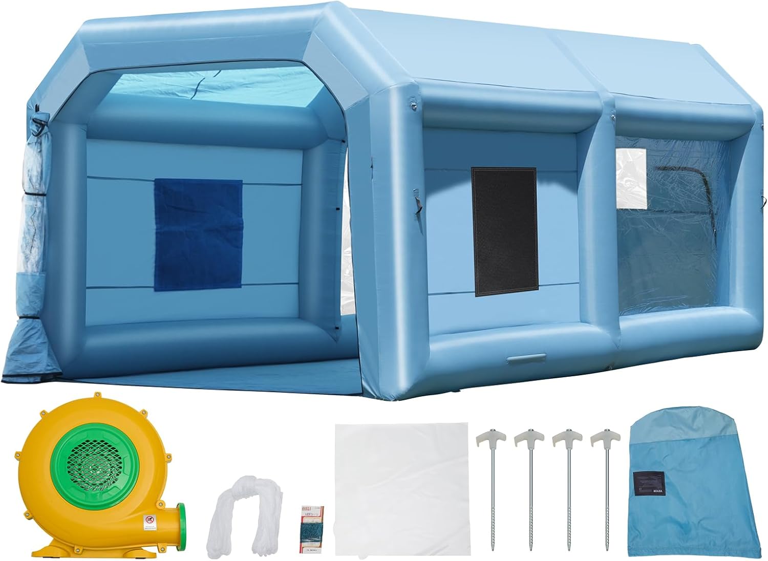 AirCab Pro 21 The inflatable enclosure that turns any garage into a professional workshop