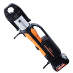 CrimpForce Pro 18 V crimping tool for copper, stainless steel, and PEX in 3 seconds—32 kN of professional-grade power right in the palm of your hand.