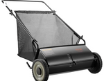 SwiftSweep “A spotless garden in 5 minutes: manual sweeper with rotating brushes and a large-capacity collection bin”