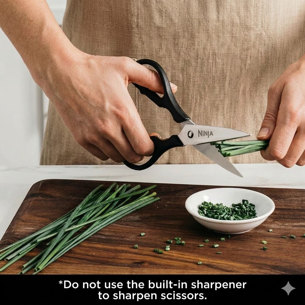 NeverDull Pro — "Professional sharpness in your kitchen. Effortless. No excuses."