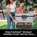 CoolDays 30 “The only portable cooler with a built-in cooling drawer for camping, travel, and festivals.”